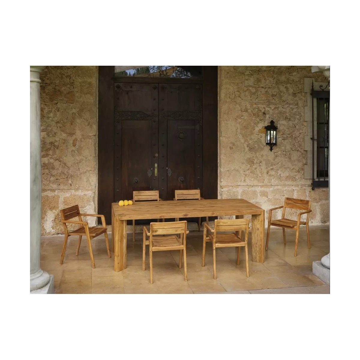 Fauteuil de Repas Eco Teck Naturel