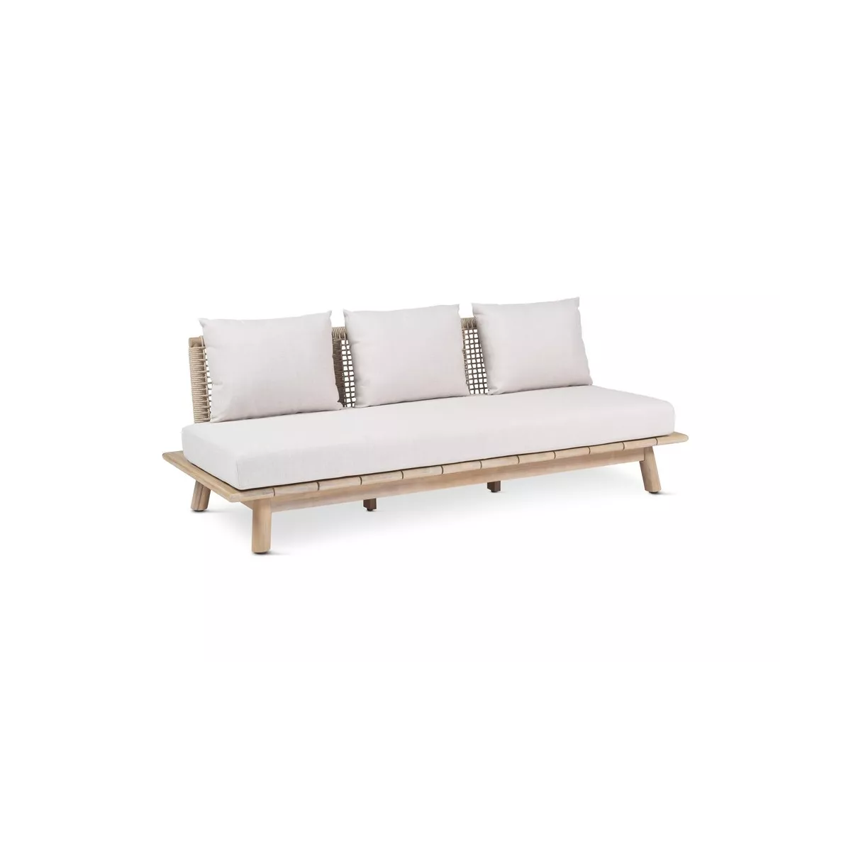 Salon Nature Acacia : canape 3 Places + 2 Fauteuils