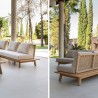 Salon Nature Acacia : canape 3 Places + 2 Fauteuils