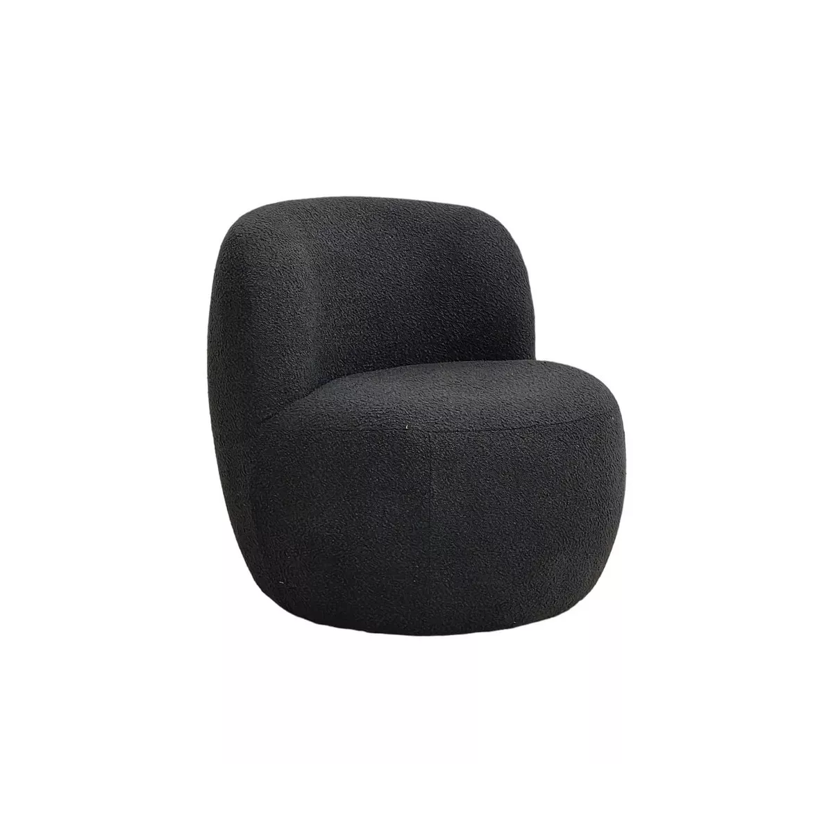 Fauteuil Fixe Bouclette Bellagio Carbone