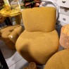 Fauteuil Fixe Bouclette Bellagio Moutarde