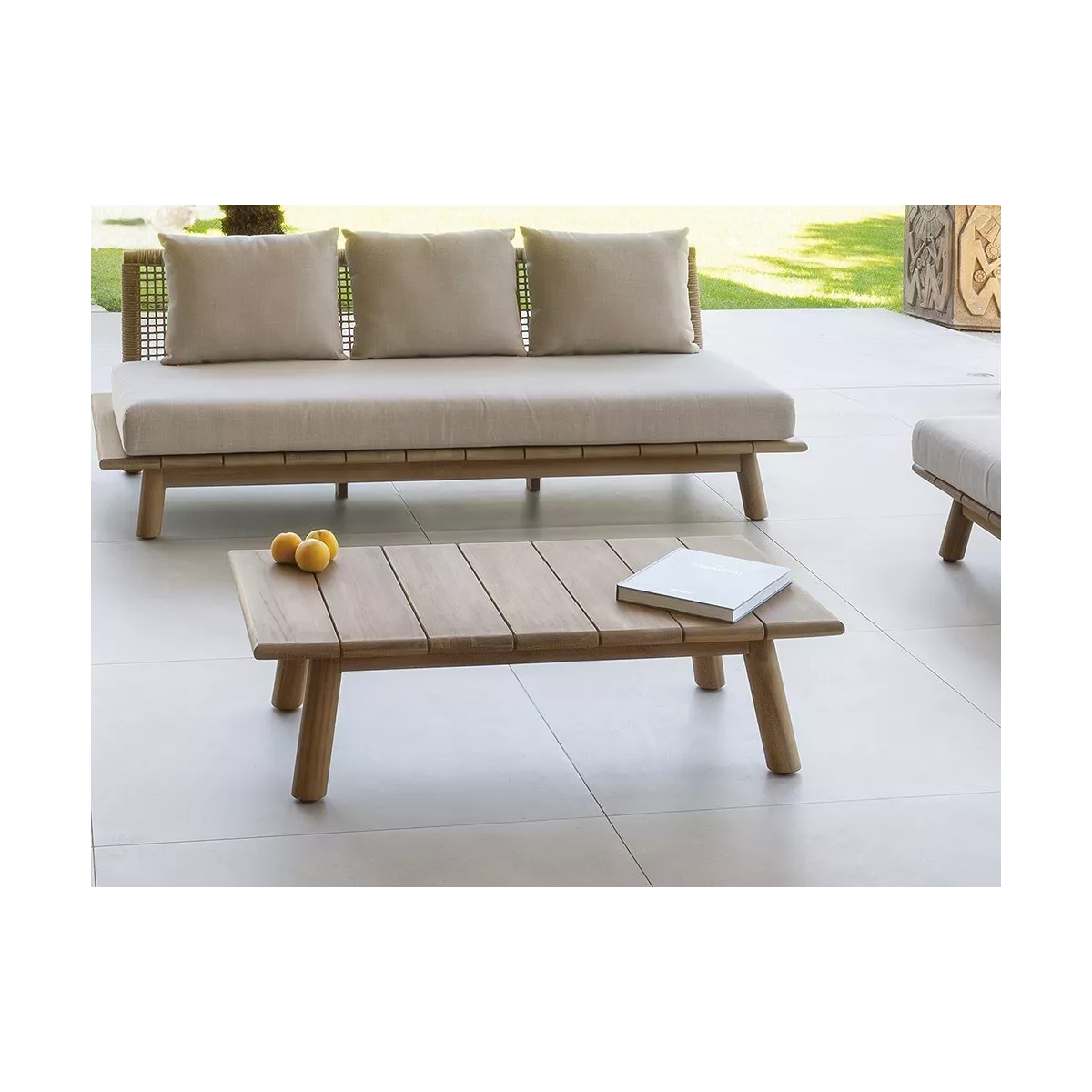 Table basse Nature Acacia 120x66