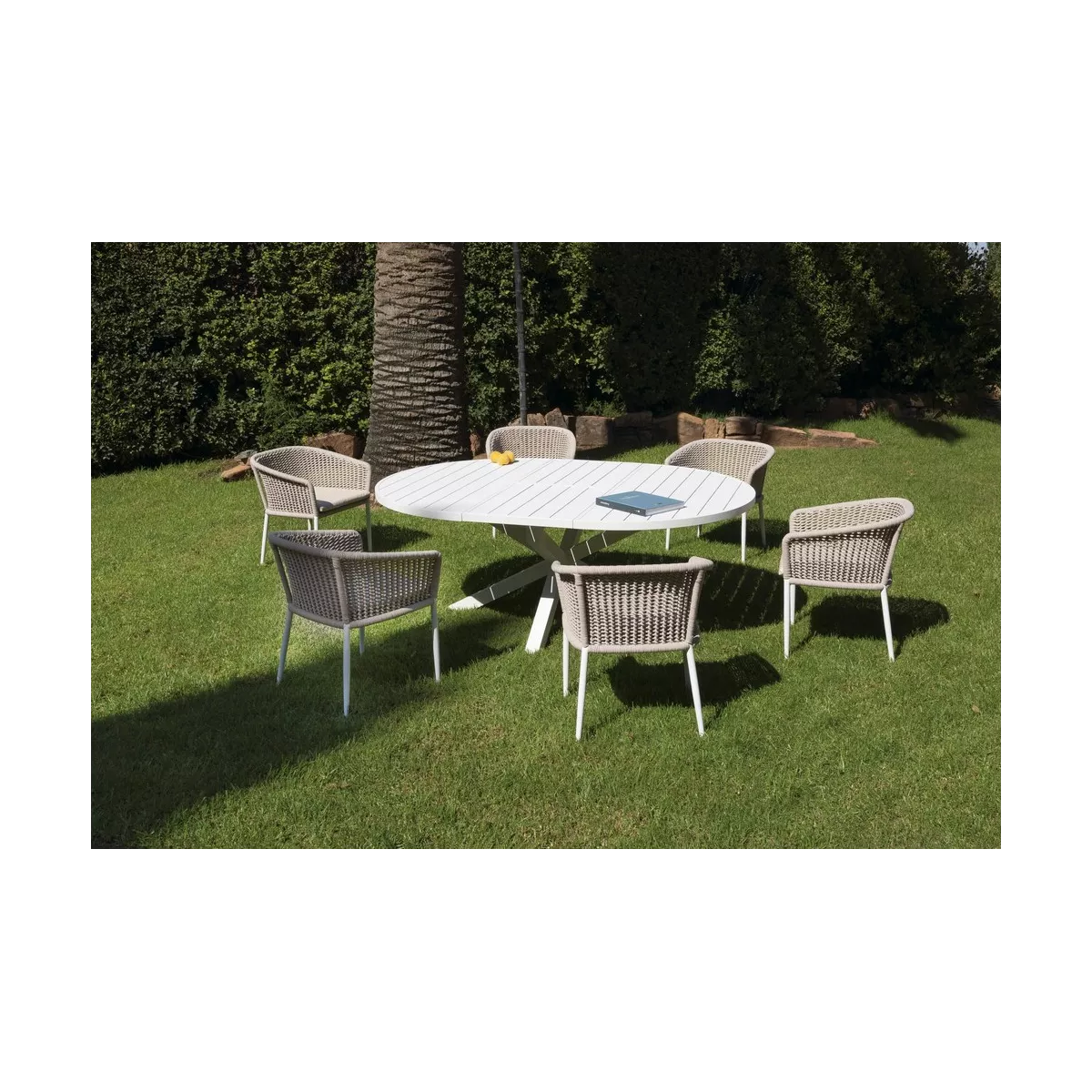 Fauteuil de repas Cordage Santorini