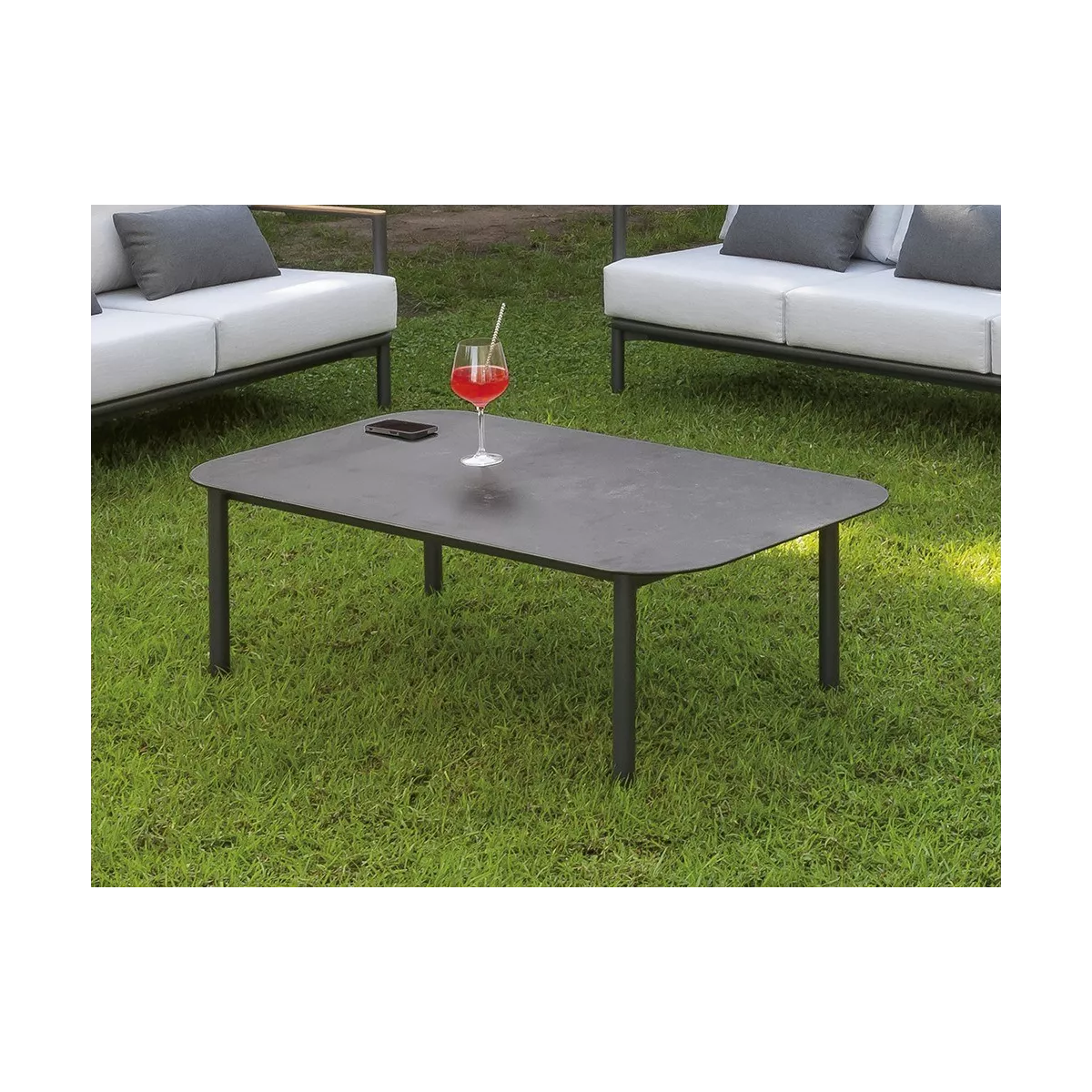 Table basse rectangulaire Menfis 130x70