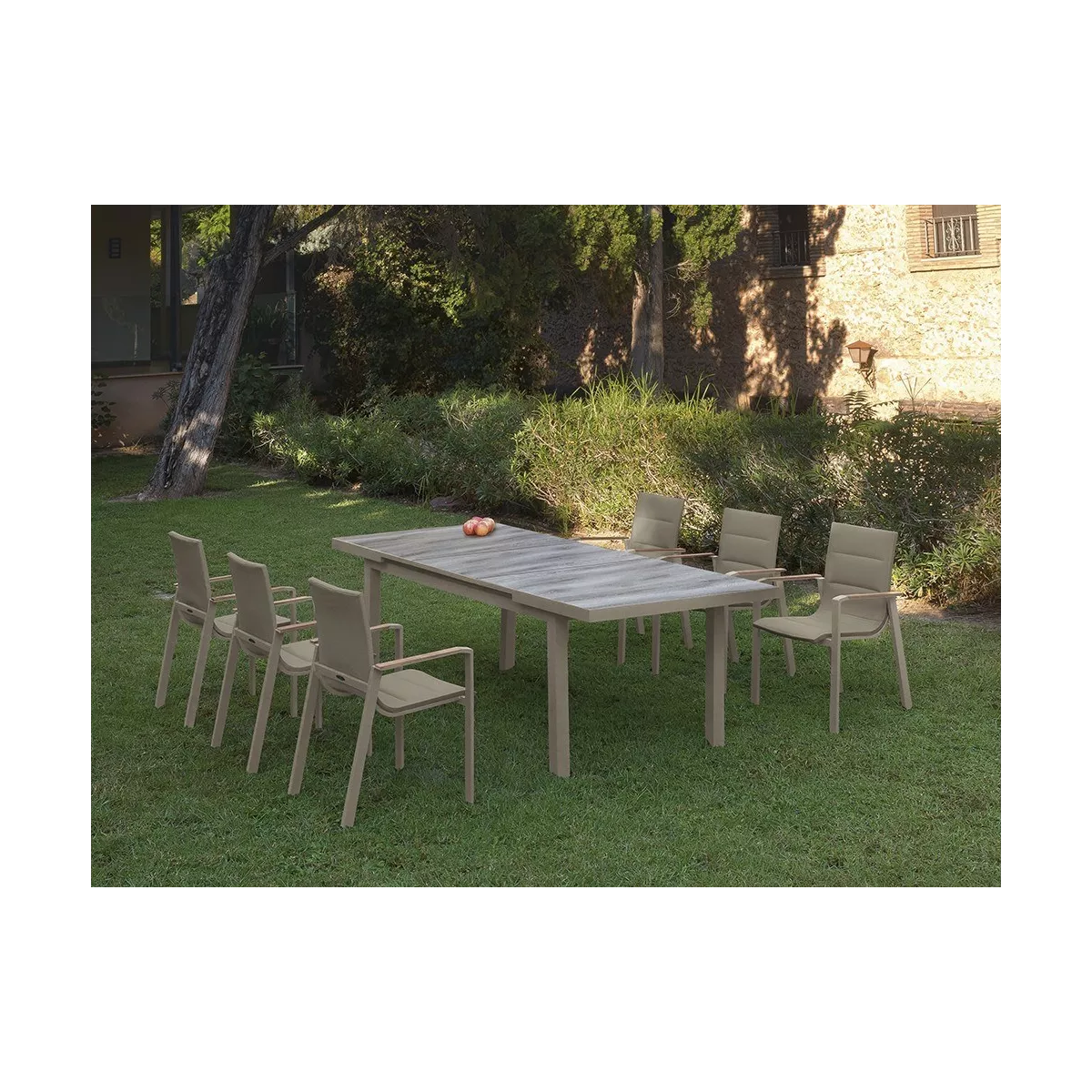 Fauteuil de repas Praia Spécial Extérieur Aluminium
