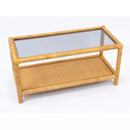 Table basse en Rotin  Shelly 90x40