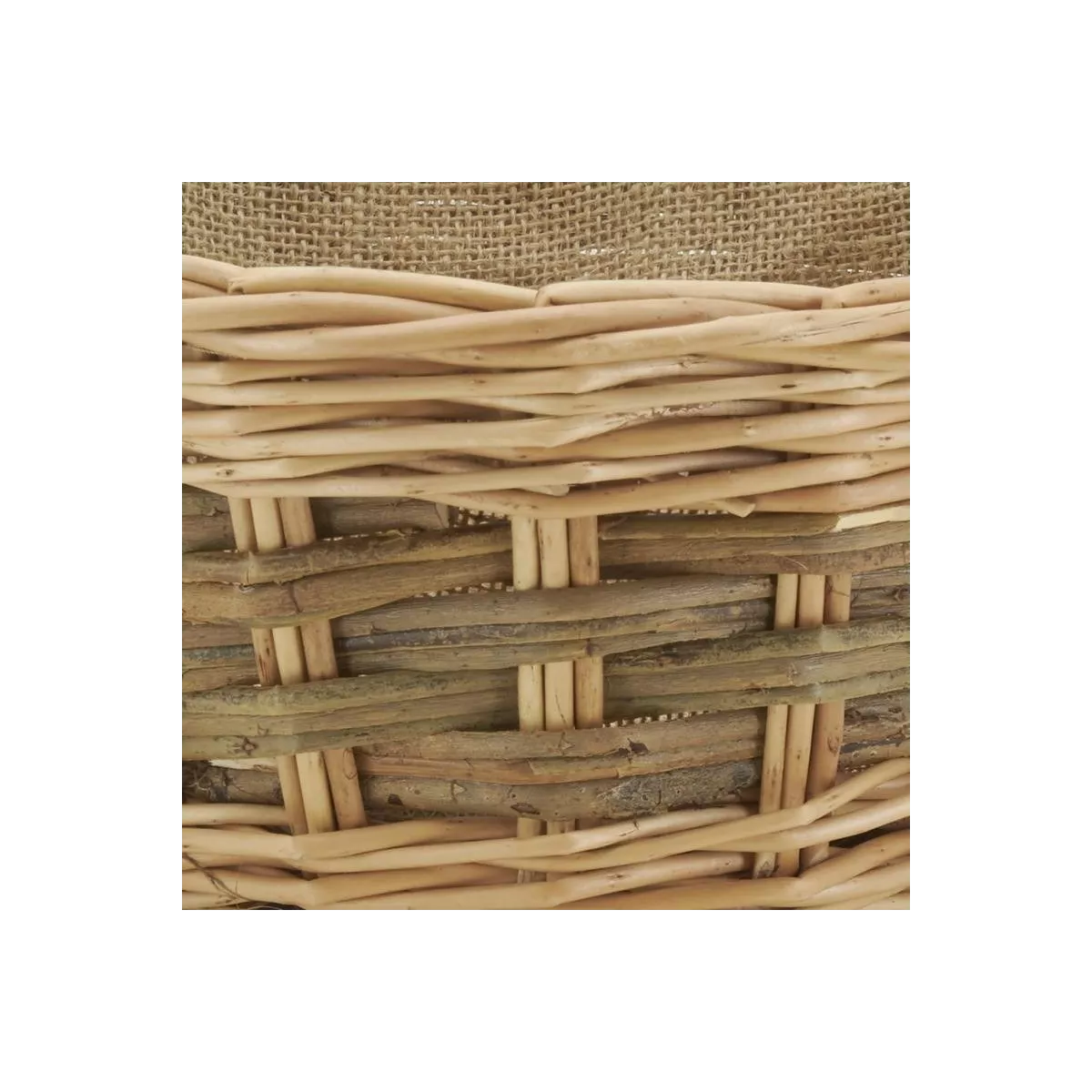 Corbeille Ronde Ola Osier 27x27 Naturel