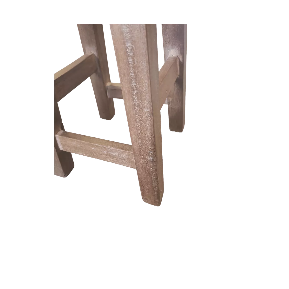 Tabouret carre peau de vache