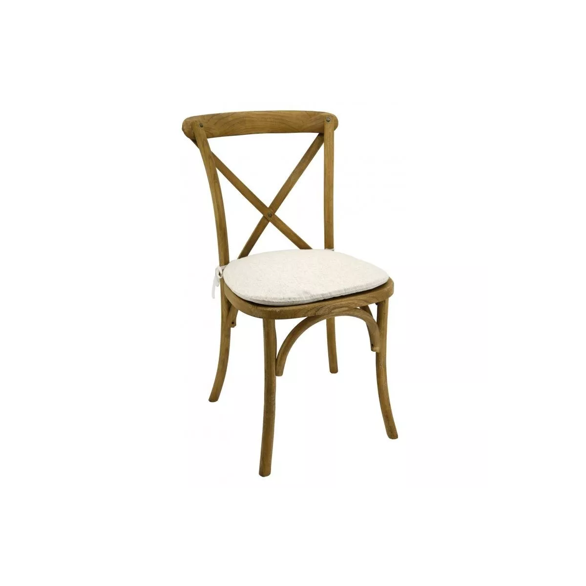 Coussin Chaise Ecru 44x42