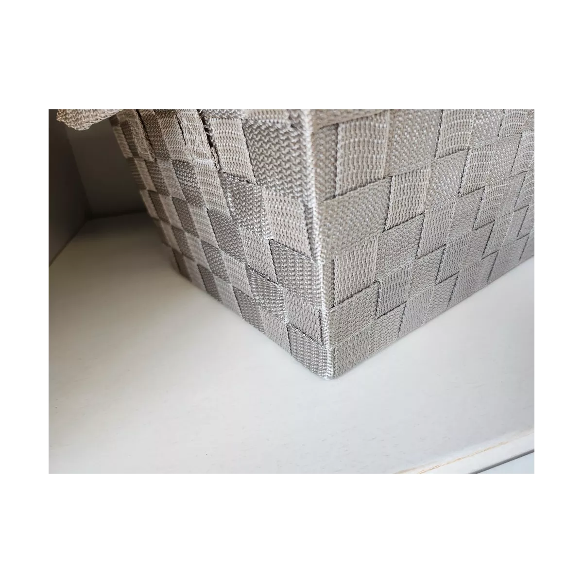 Corbeille Métal et Nylon 33x25