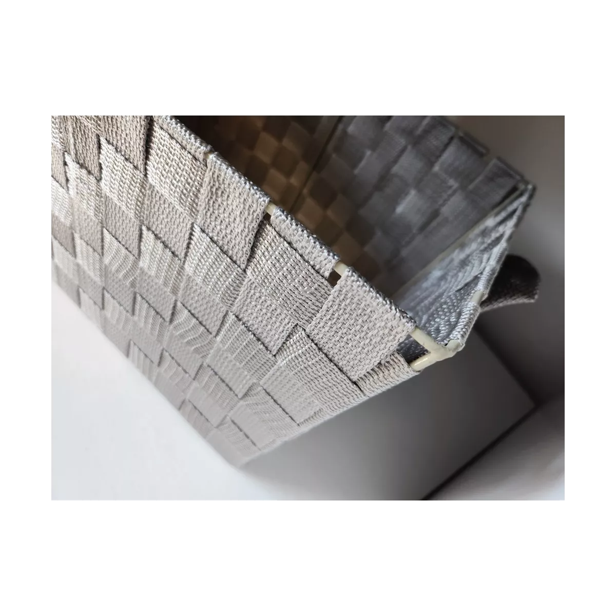 Corbeille Métal et Nylon 33x25