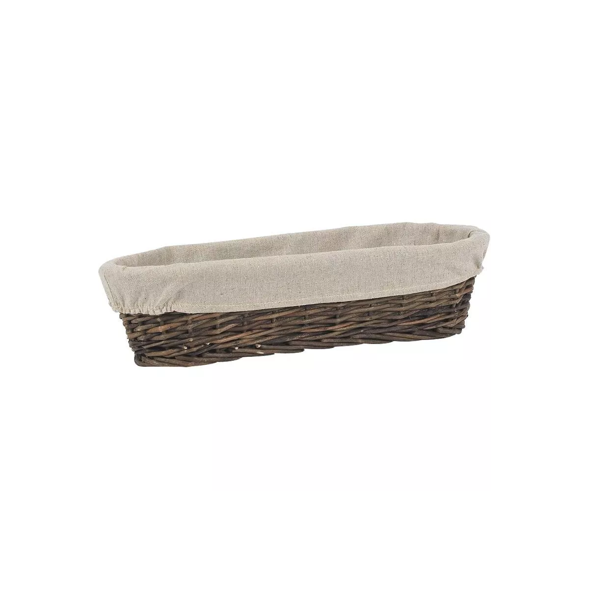 Banneton en osier brut 38x15