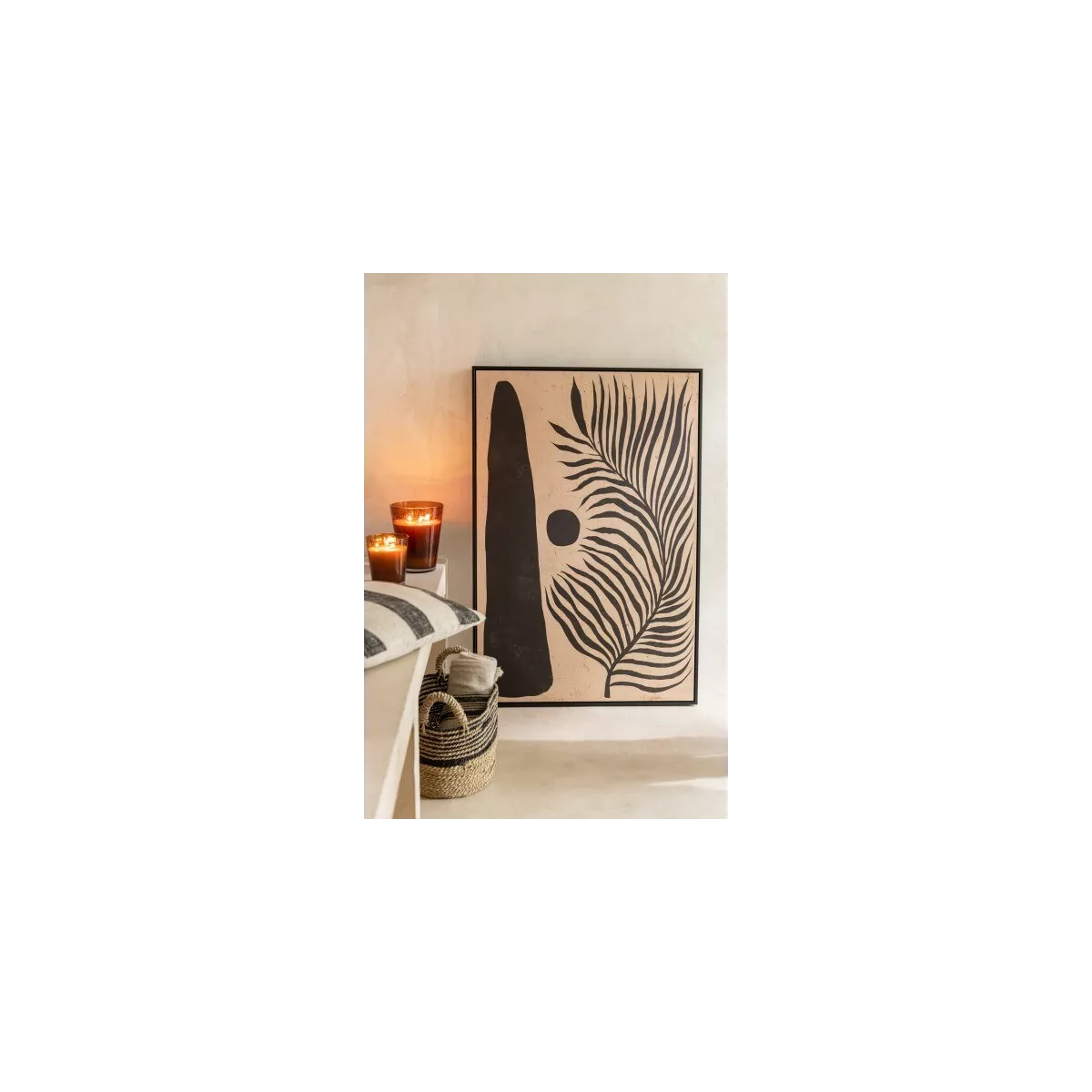 Tableau Feuille 80x120