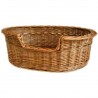 Panier en osier roux pour Animal Rotin 48x33