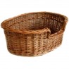 Panier en osier roux pour Animal Rotin 48x33