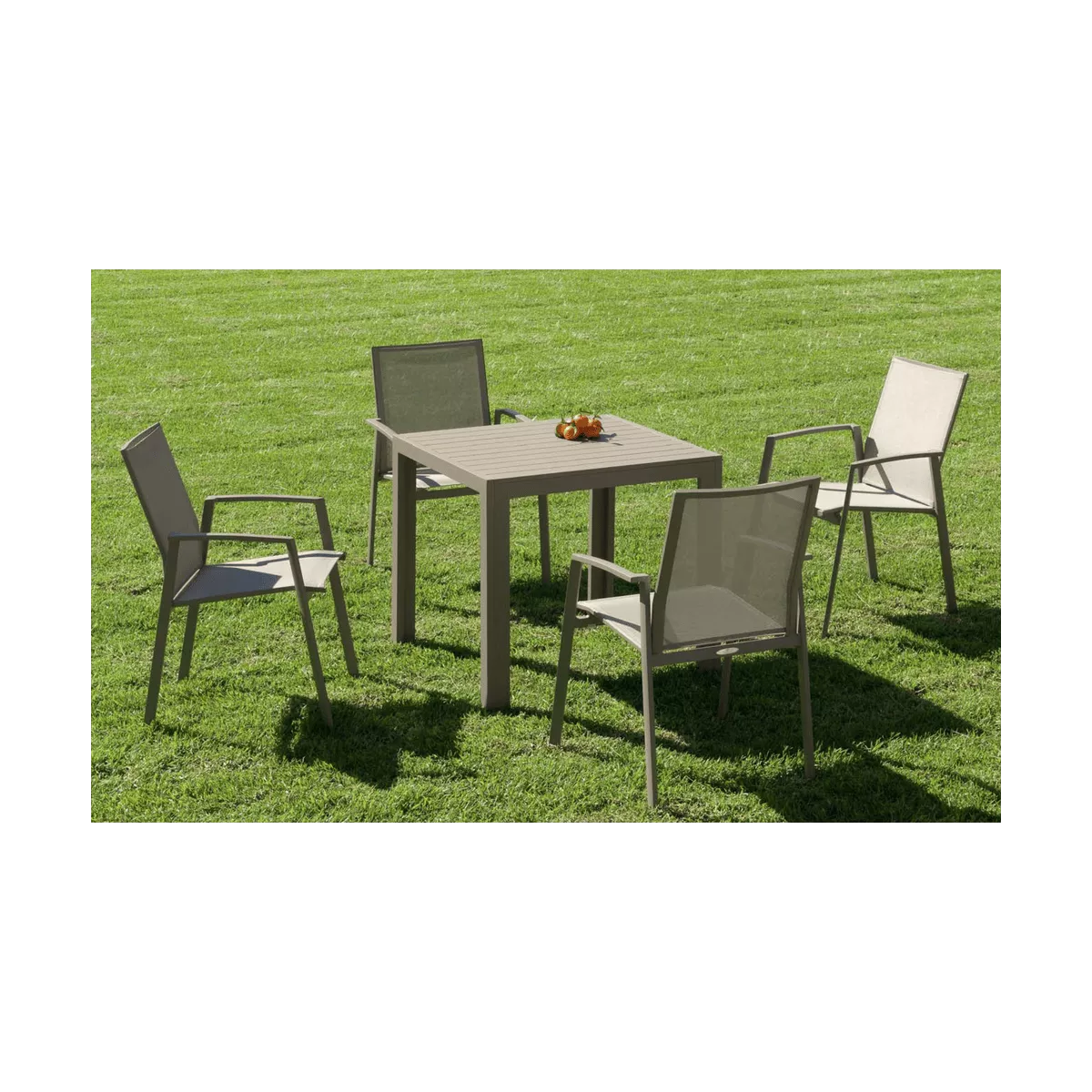 Housse Table Repas carré 80/100 -178x178x100