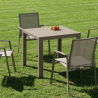 Housse Table Repas carré 80/100 -178x178x100