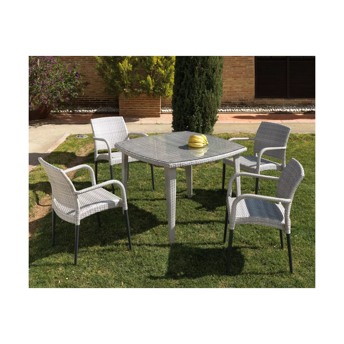 Housse Table Repas carré 80/100 -178x178x100