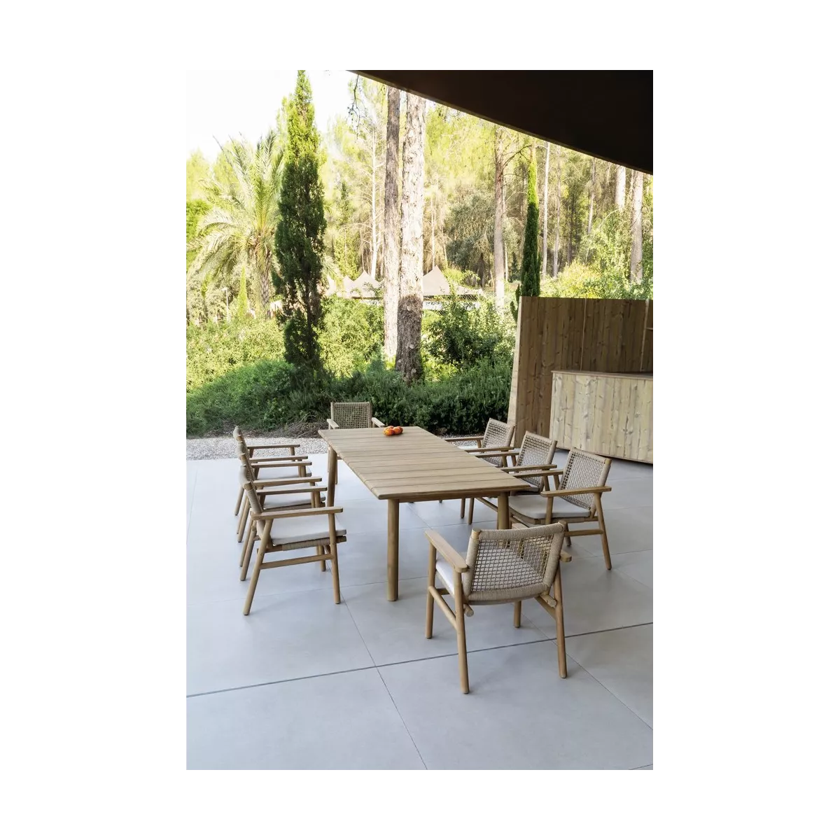 Housse Table Repas rectangulaire 260/300 - 365x146x85