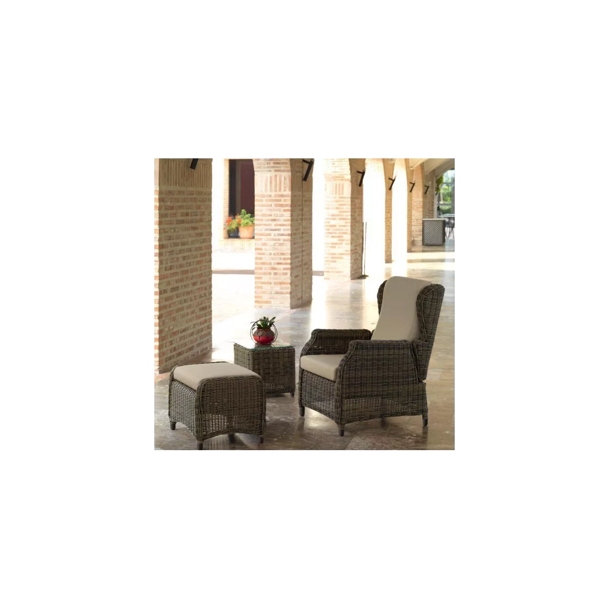 Housse Fauteuil Haut Dossier