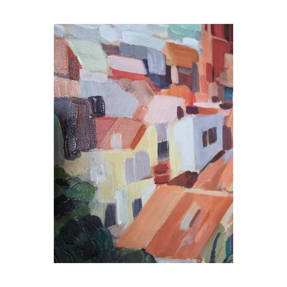 Tableau Saint Tropez 70x70