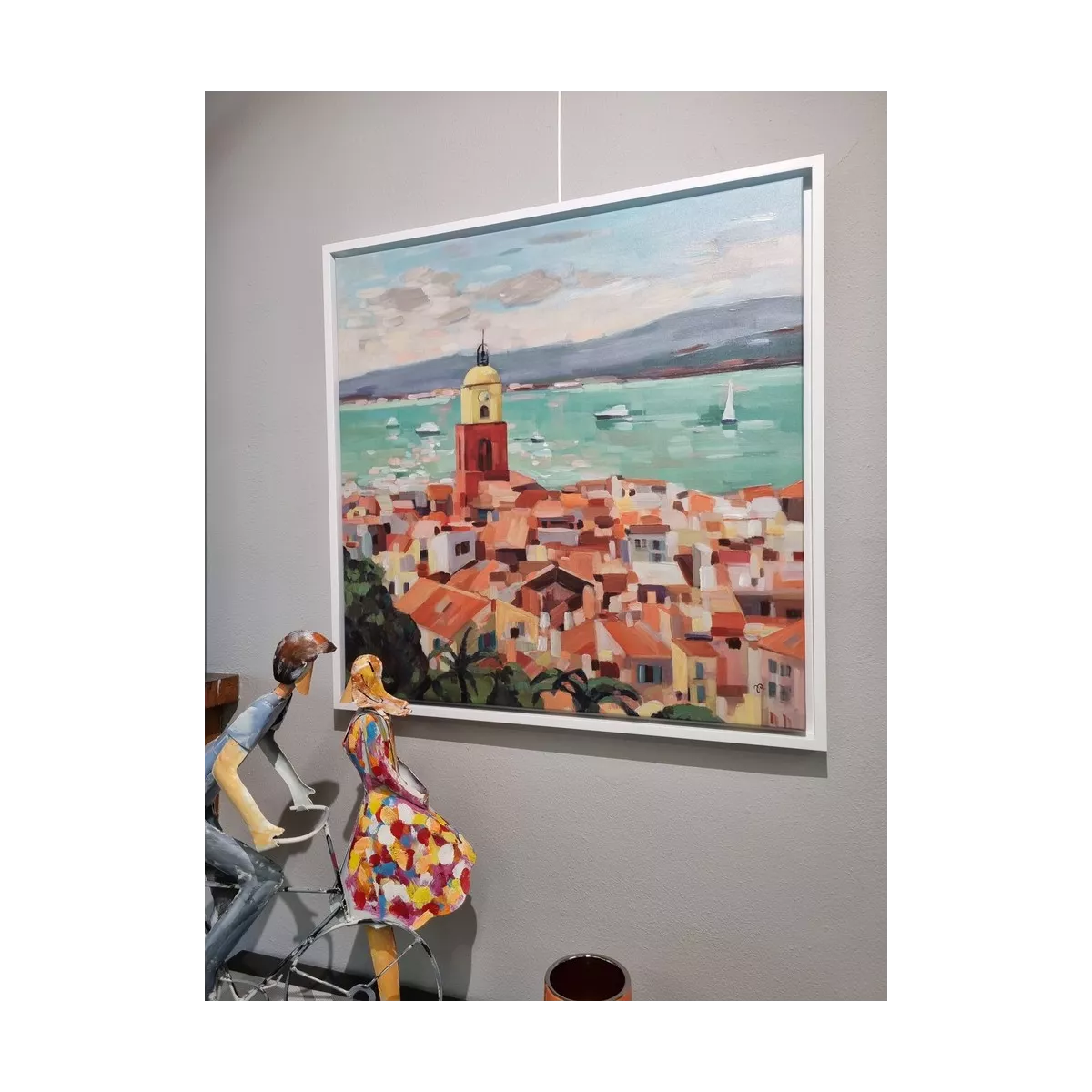 Tableau Saint Tropez 70x70