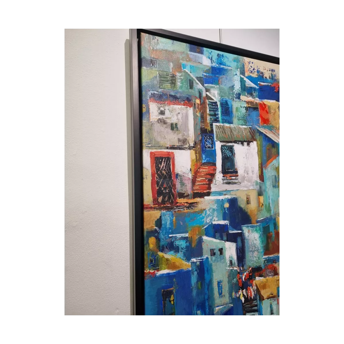 Tableau Maisons de Soleil 60x90