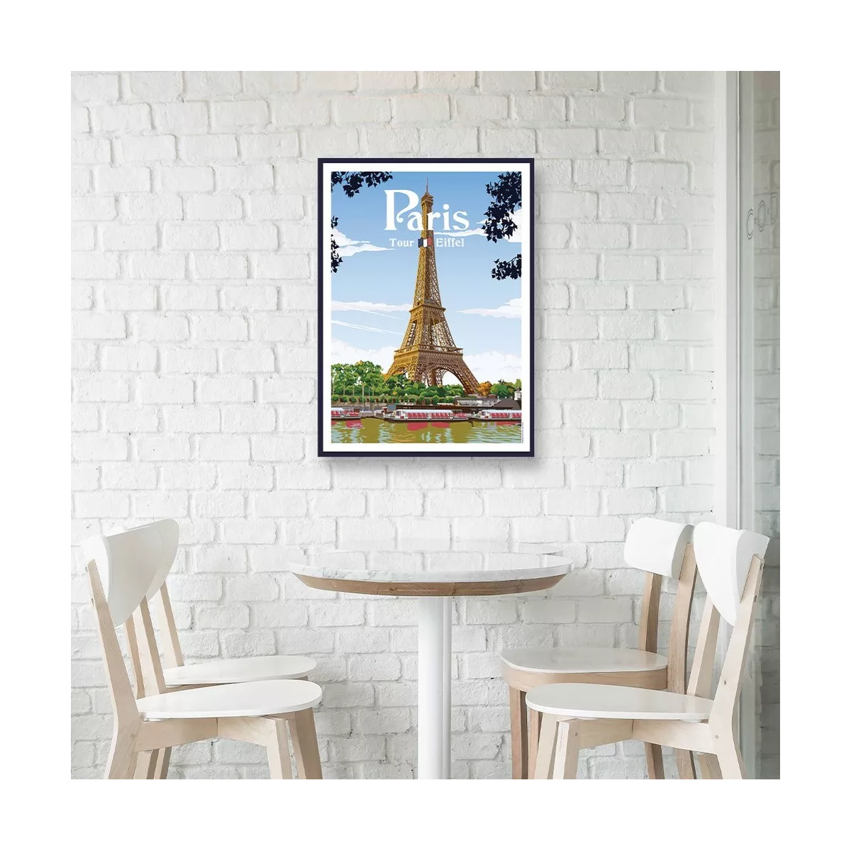 Tableau Poster Paris 50x70