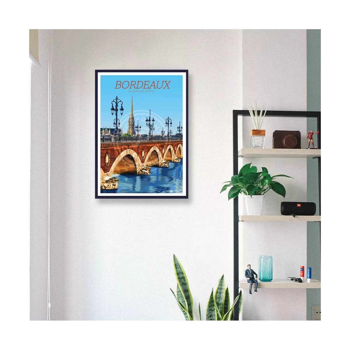 Tableau Poster Bordeaux 50x70