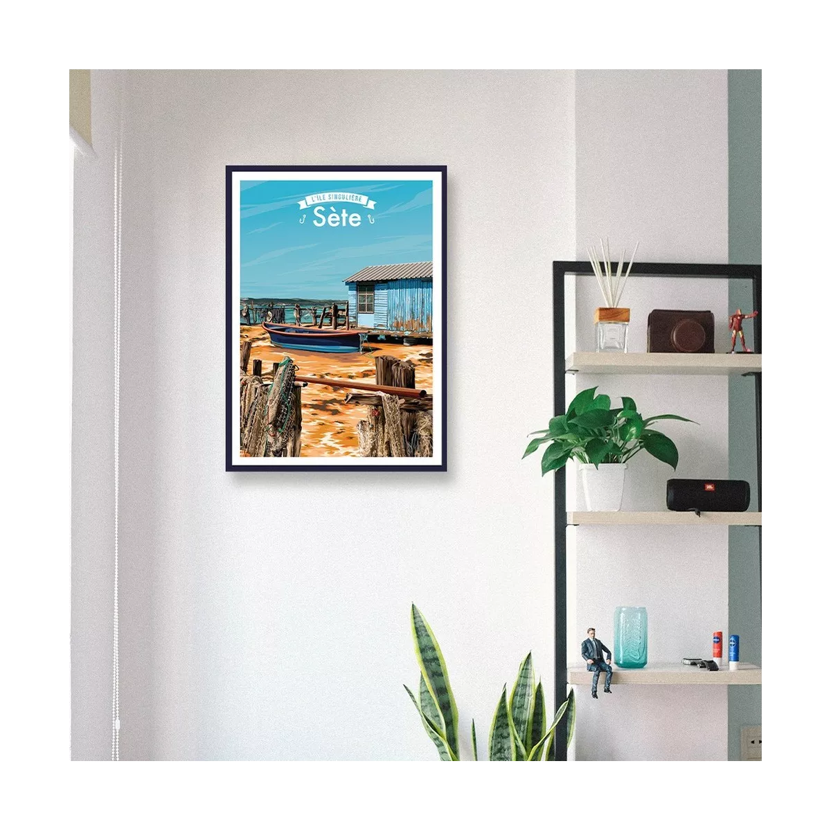 Tableau Poster Sète 50x70