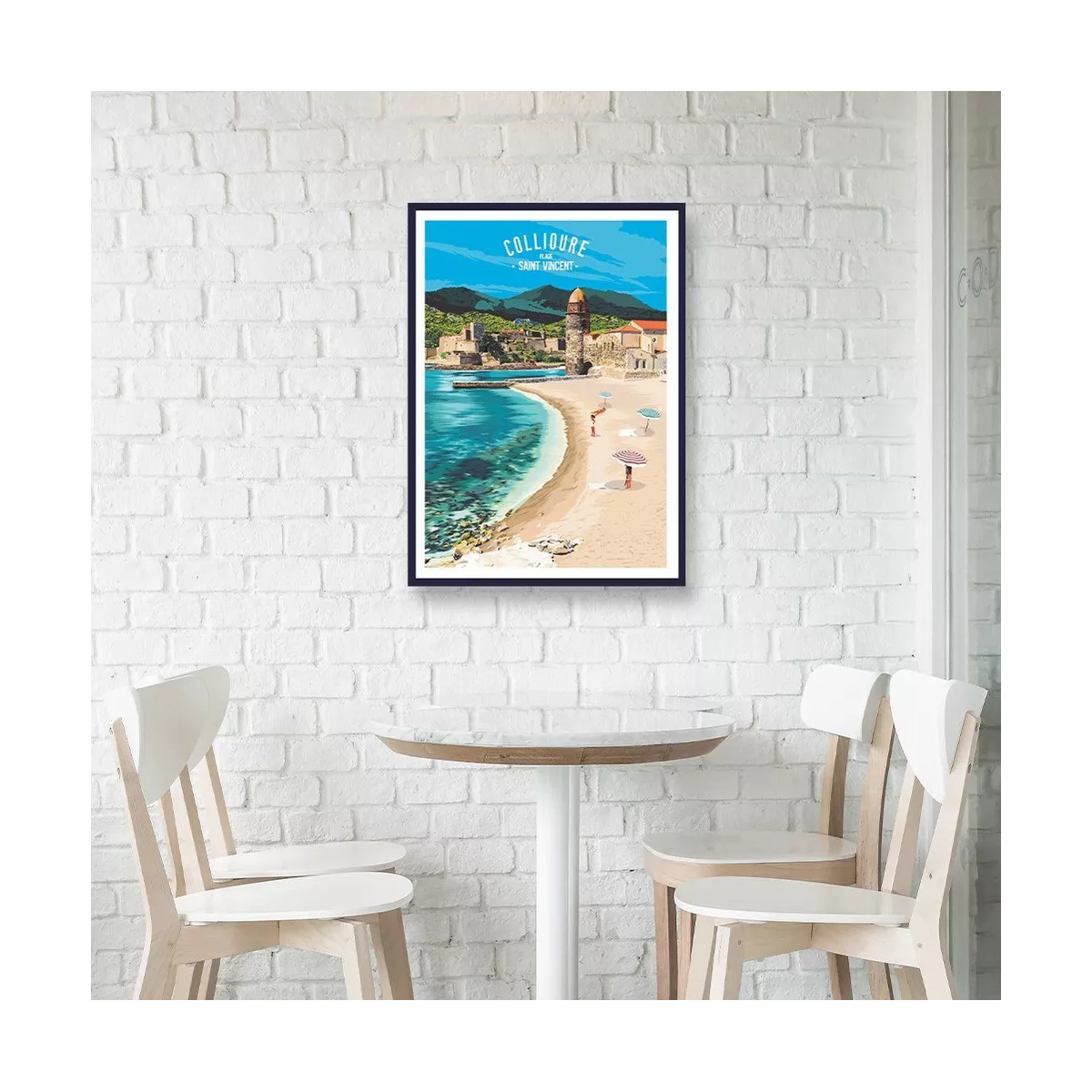 Tableau Poster Collioure 30x40