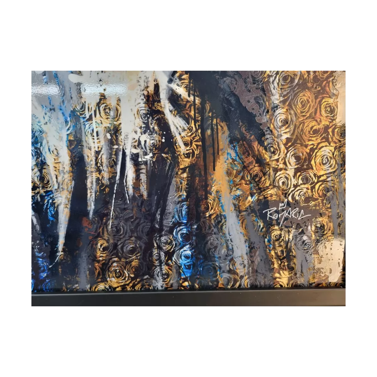 Tableau Romaric, Le Lion 80x120