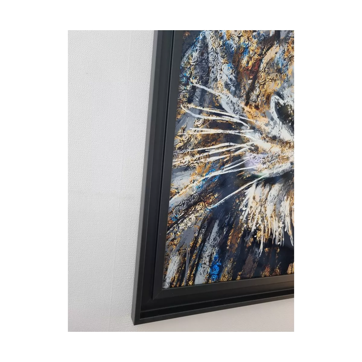 Tableau Romaric, Le Lion 80x120