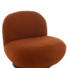 Fauteuil Lounge Pivotant orange Tetu