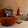 Fauteuil Lounge Pivotant orange Tetu