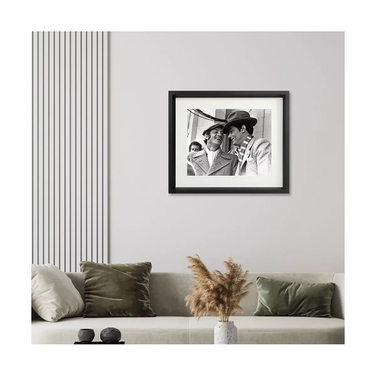 Tableau Image Belmondo et Delon 2