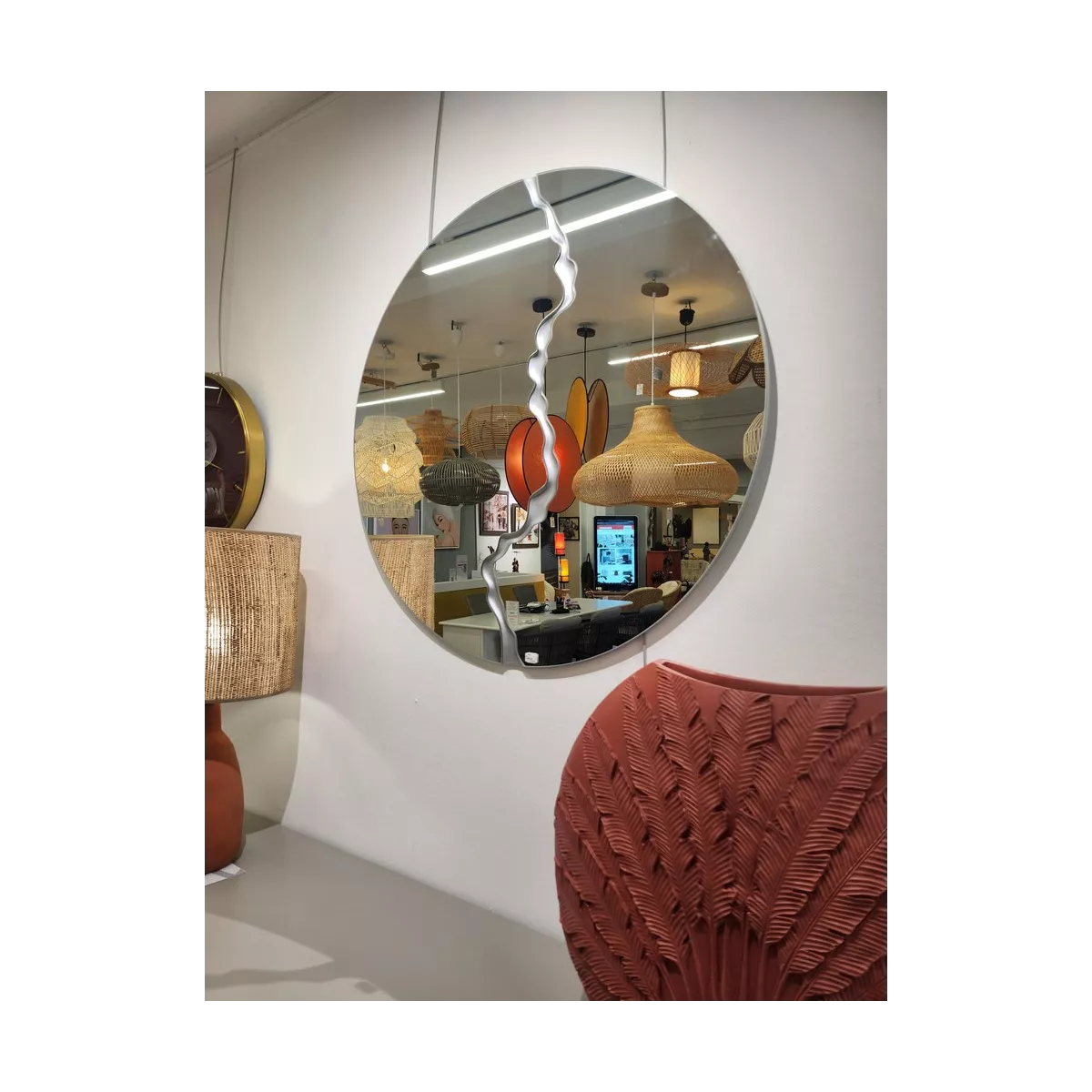 Miroir Galaxie Gris Silver 100cm