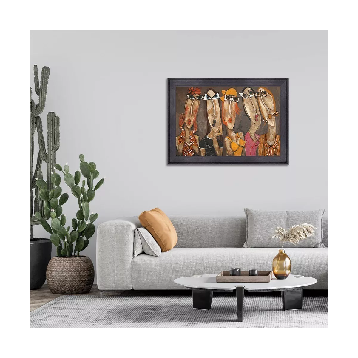 Tableau Gonnin Les Filles Fauves 60x40