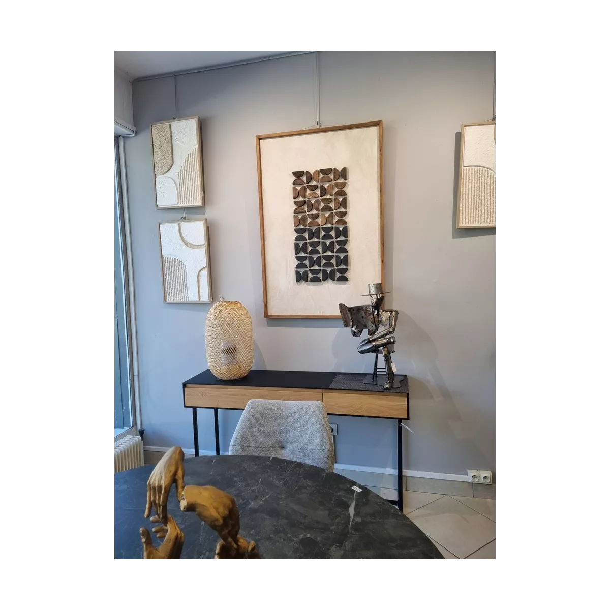 Tableau Jeux Osselets 80x120 cm