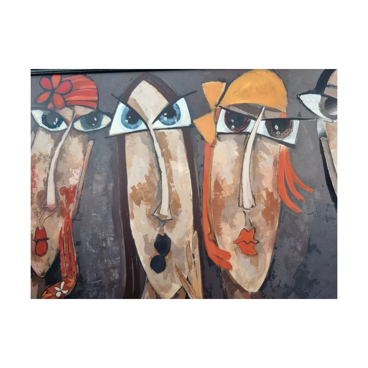 Tableau Gonnin Les Filles Fauves 60x40