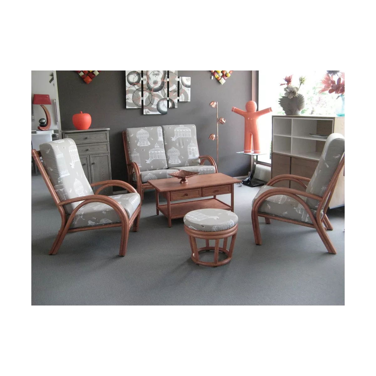 Fauteuil Caracas Trigo