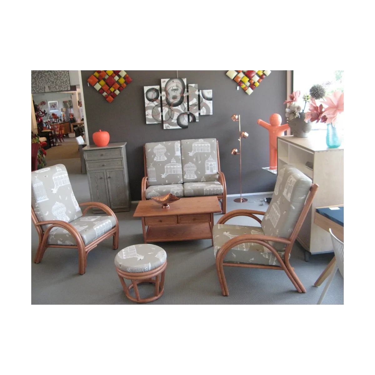 Fauteuil Caracas Trigo