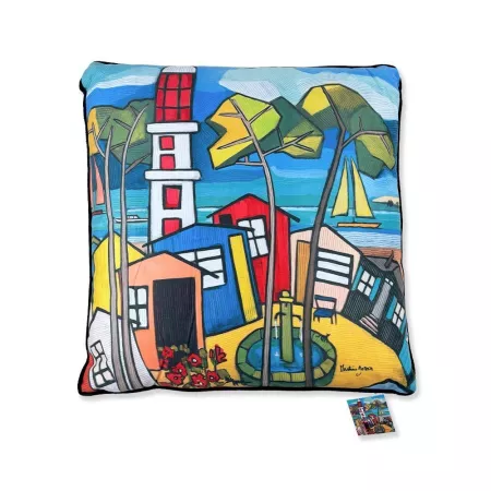 Coussin M Gonnin A la Pêche
