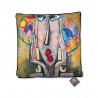 Coussin M Gonnin La Fille au Chapeau 45x45