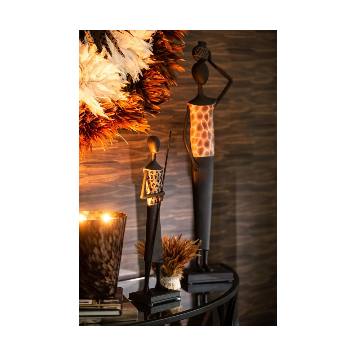Bougie Parfumée Noa Noir H.12cm