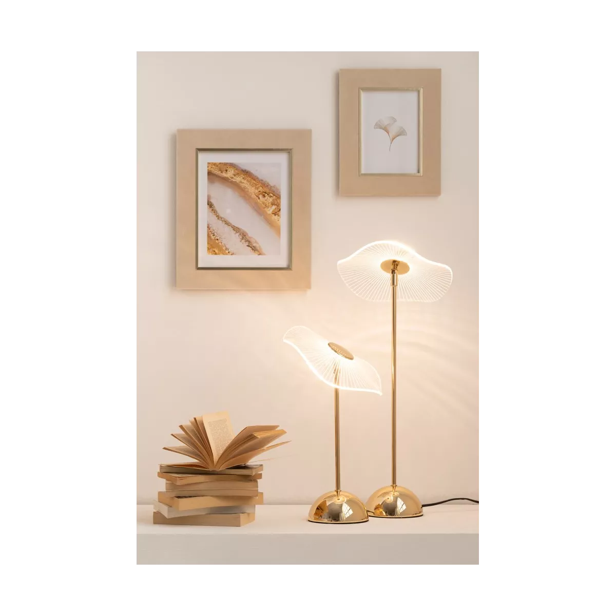 Lampe Fleur Led H.31cm