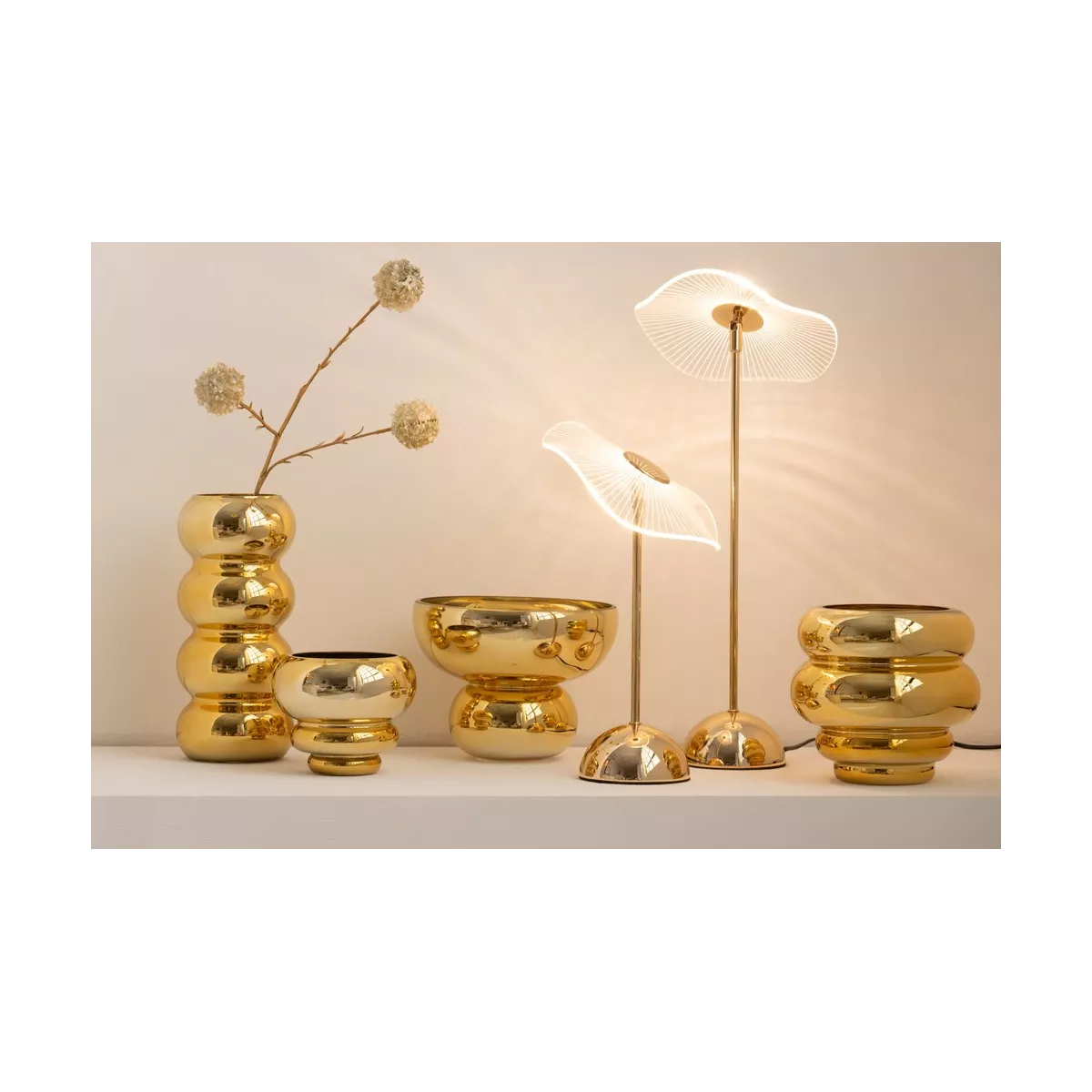 Lampe Fleur Led H.50cm