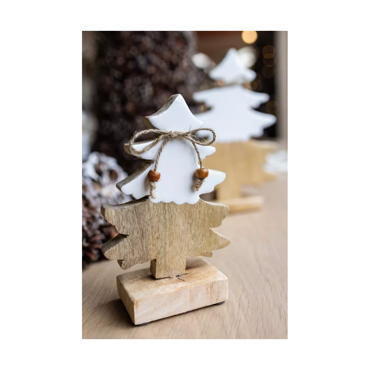 Sapin en bois H.30cm