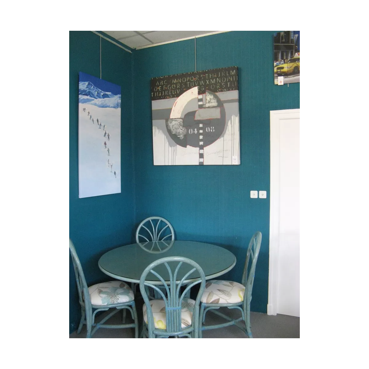 Ensemble Salva Table + 4 Chaises Mare