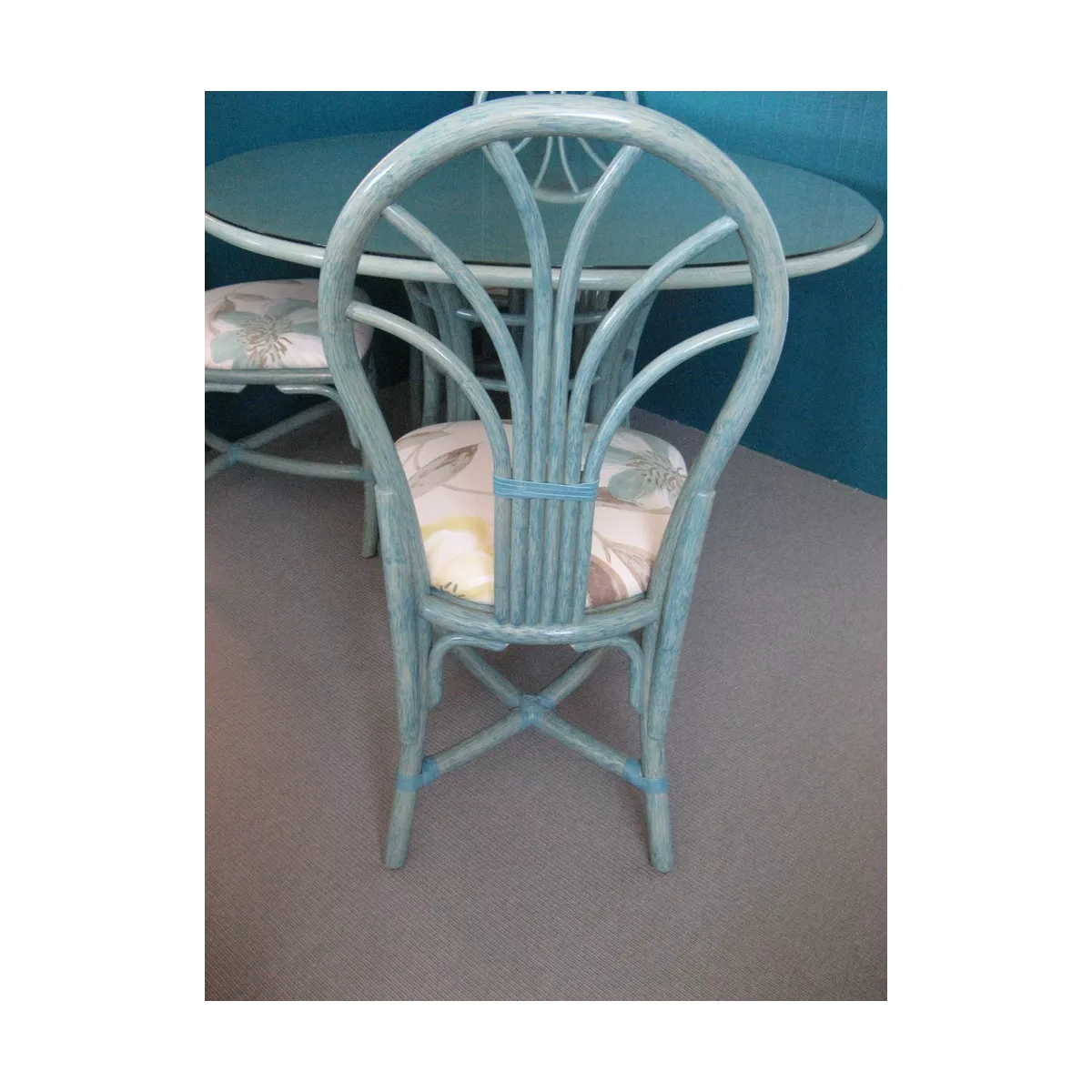 Ensemble Salva Table + 4 Chaises Mare